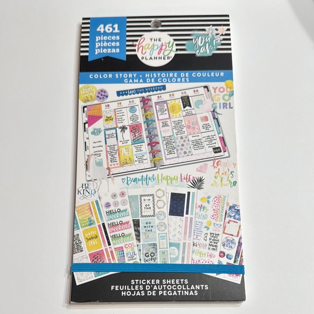 The Happy Planner Color Story Stickers